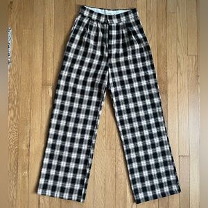 Plaid Checkered Women's Pants